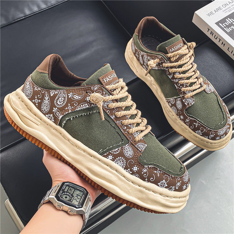 New Summer Breathable Trendy Sports Platform Lightweight Casual Sneakers