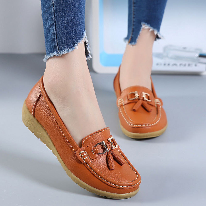 Oversized Flat Bottomed Casual Shoes