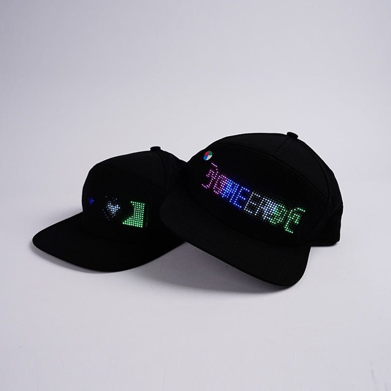 New Sun Hat Evening Party Luminous Peaked Cap LED