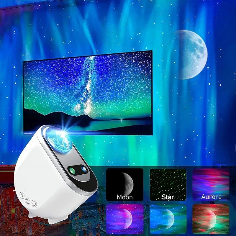 Aurora Borealis Starlight Projectors LED Galaxy Star Atmosphere Galaxy Night Light