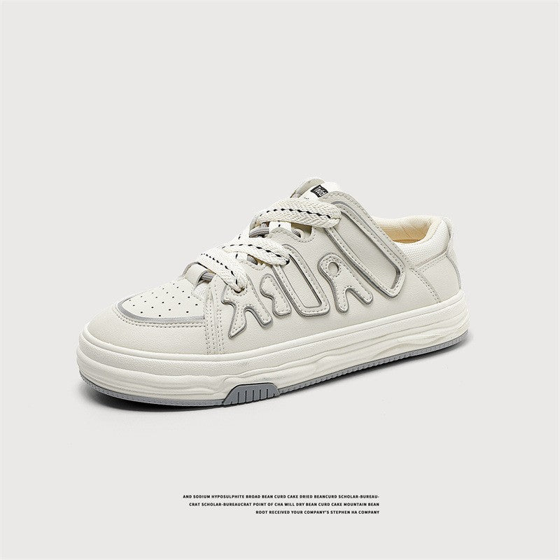 Casual Sports Board Men's Small White Shoes