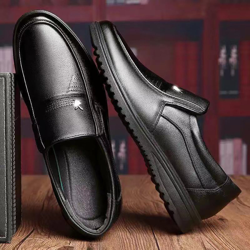 Men's Fashionable Casual Breathable Leather Shoes