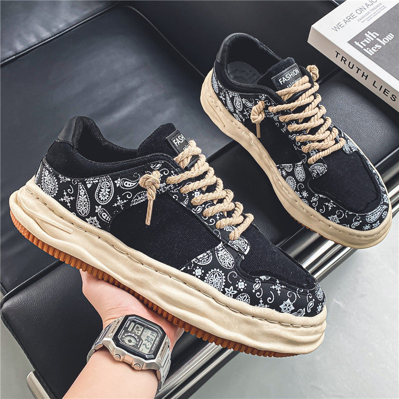 New Summer Breathable Trendy Sports Platform Lightweight Casual Sneakers